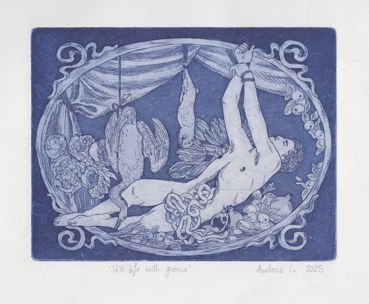 Image of Still Life with Game (etching + aquatint)