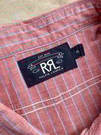 Image 8 of RRL RED CHAMBRAY STRIPED WORK-SHIRT