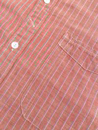Image 11 of RRL RED CHAMBRAY STRIPED WORK-SHIRT