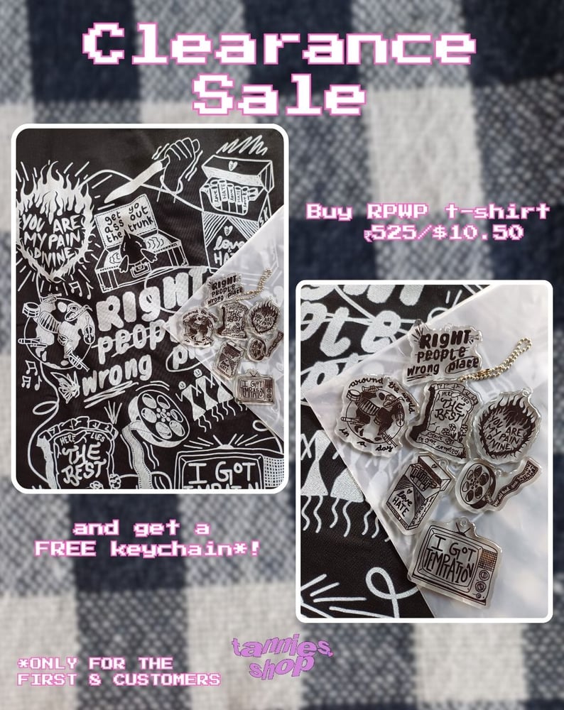 Image of [CLEARANCE] RIGHT PLACE/WRONG PERSON T-SHIRT