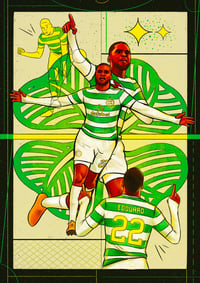 Image 1 of Edouard Ibrox Print A5
