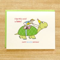 Image 1 of Jockey Birthday Card