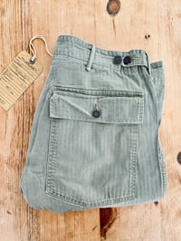 Image 1 of RRL HERRINGBONE UTILITY TROUSERS