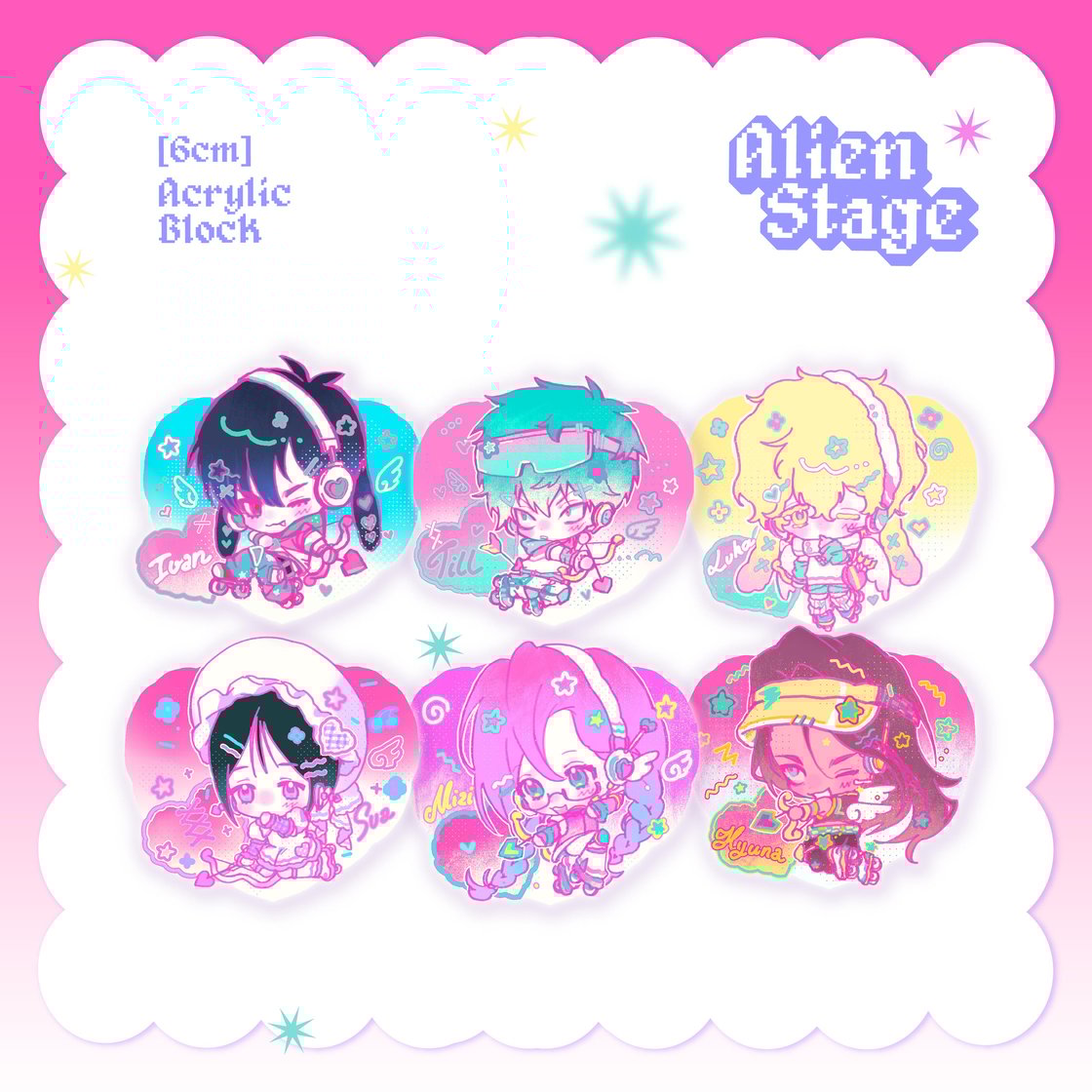 Image of Alien Stage Acrylic Block