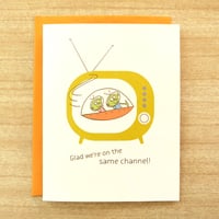 Image 1 of Martians Greeting Card