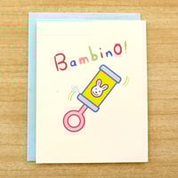 Image 1 of Bambino Greeting Card
