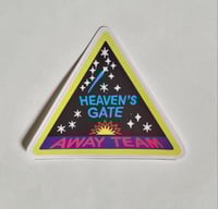 Image 1 of Heaven's Gate Away Team Matte Vinyl Sticker