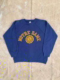 Image 2 of 80s CHAMPION NOTRE DAME UNIVERSITY SWEATSHIRT