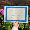 'tell me' riso print