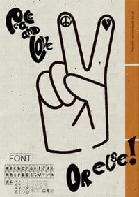 Peace & Love or else!