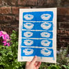 'crying' riso print