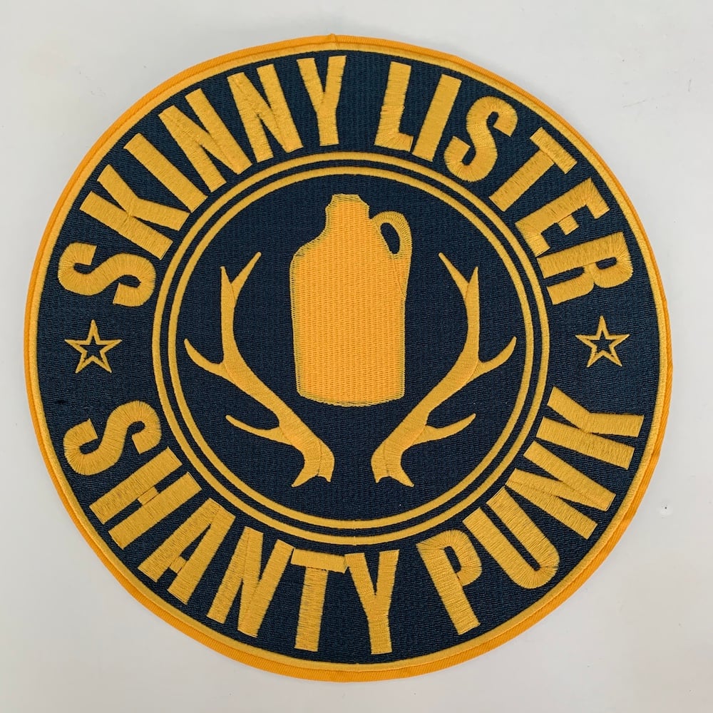Image of SHANTY PUNK BACK PATCH