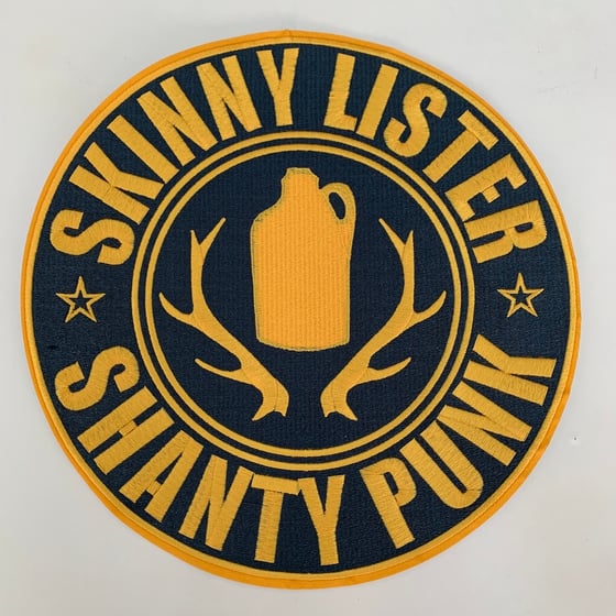 Image of SHANTY PUNK BACK PATCH