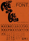 The Peace & Love Club Font - art print