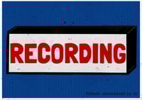Recording - art print