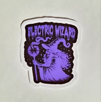 Image 1 of Electric Wizard Matte Vinyl Sticker