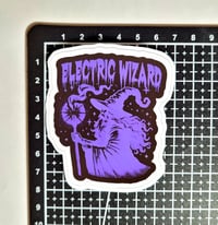 Image 2 of Electric Wizard Matte Vinyl Sticker