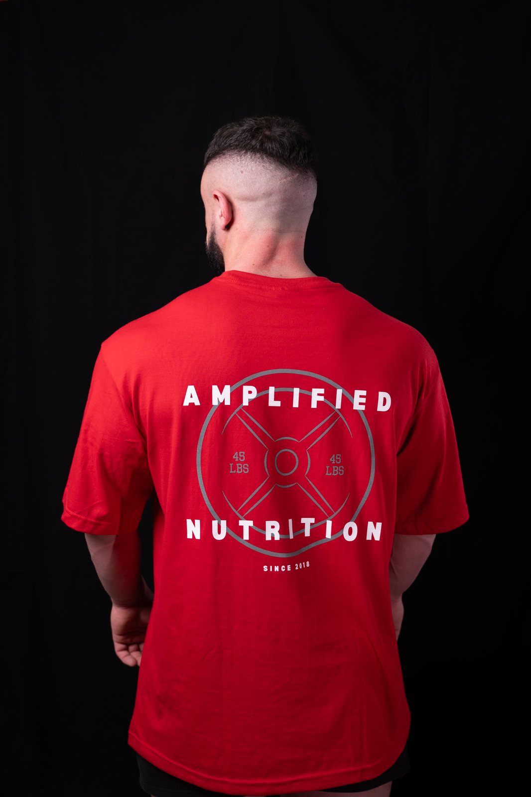 Amplified Oversized Weight Tee – "Red v2 1