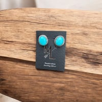 Sleeping Beauty Turquoise Studs