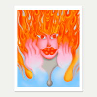 Fire in my Body - Giclée print