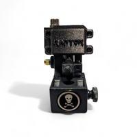 Image 1 of Raptor v1.0 - Black / Burgundy red