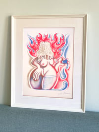 Candela - 3-Colour Riso Print