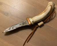 Image 5 of BAF Knifeworks Fixed Blade Knife with Cowboy Boot Sheath