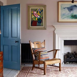 Image of Contemporary Painting. 'Iris and Roses,' Marc Taylor.