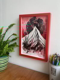 Image 3 of Framed A4 ink original 2