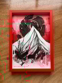 Image 2 of Framed A4 ink original 2
