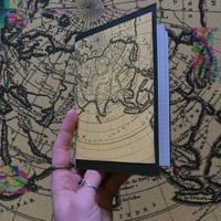 Carnet A6 - planisphère 