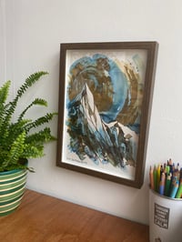 Image 1 of Framed A4 ink original 4