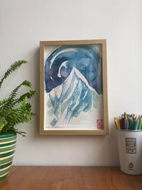 Image 1 of Framed A4 ink original 7