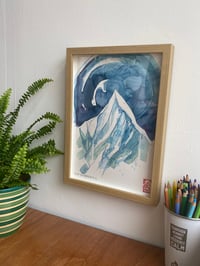 Image 2 of Framed A4 ink original 7