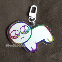 Image 3 of Autism Creature Keyring