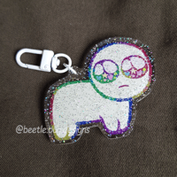 Image 2 of Autism Creature Keyring