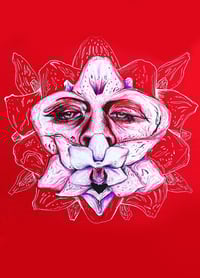 “Orchid” print