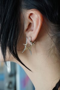 Image 5 of Silver Starseed Earrings - made to order