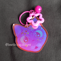 Image 3 of Decora Kitty Keyring