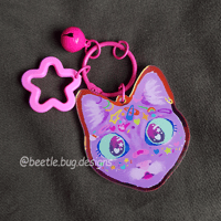 Image 1 of Decora Kitty Keyring