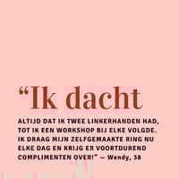 Image 4 of Workshop 'Juwelen maken' op zondag 25 mei en zondag 13 juli 2025