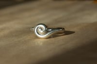 Image 2 of Silver Immaculate Spiral Ring