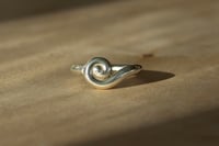 Image 1 of Silver Immaculate Spiral Ring