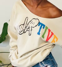 Image 1 of LA Native Sign Language (off the shoulder)
