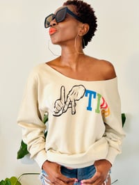 Image 4 of LA Native Sign Language (off the shoulder)