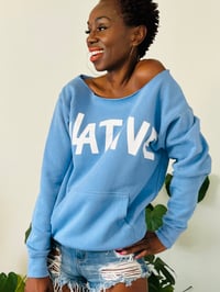 Image 3 of LA Native Blue (off the shoulder)