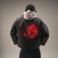 Image 7 of Heat Reactive Work Jacket black/red