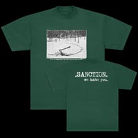 We Hate You Tee (Forest Green)