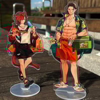 Image 1 of FFXIV: Summer Meteor Acrylic Standee 