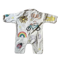 Image 2 of 12m Doodle Baby Jumpsuit in Size 